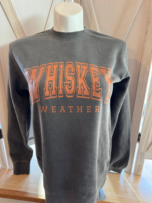 Whiskey Weather Crewneck