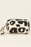 Leopard print cosmetic makeup travel bag