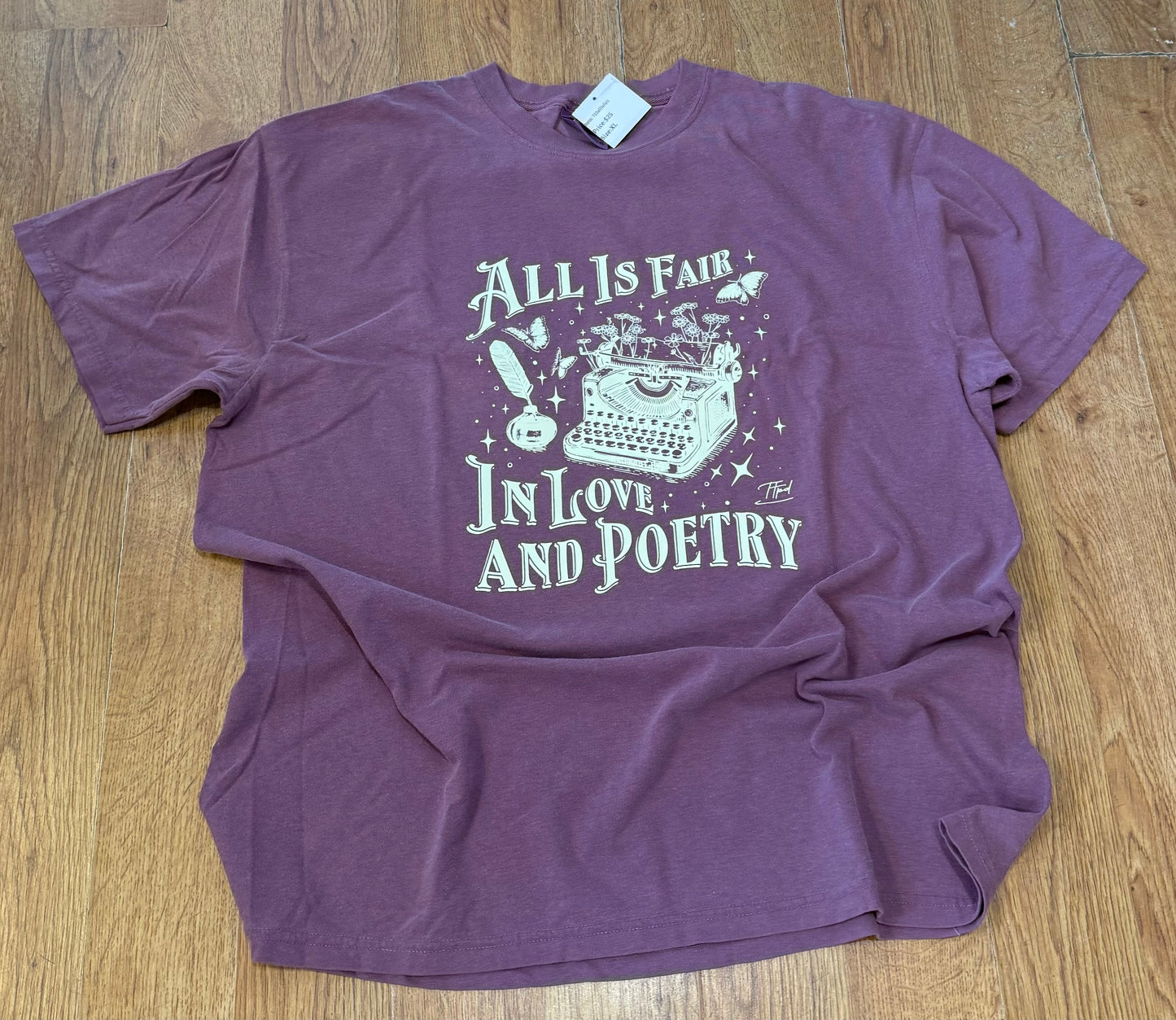 All is Fair in Love and Poetry...TTPD Comfort Colors Graphic Tee