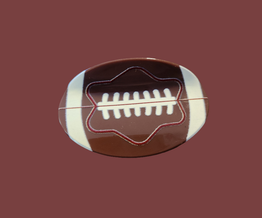 Football Hairclip