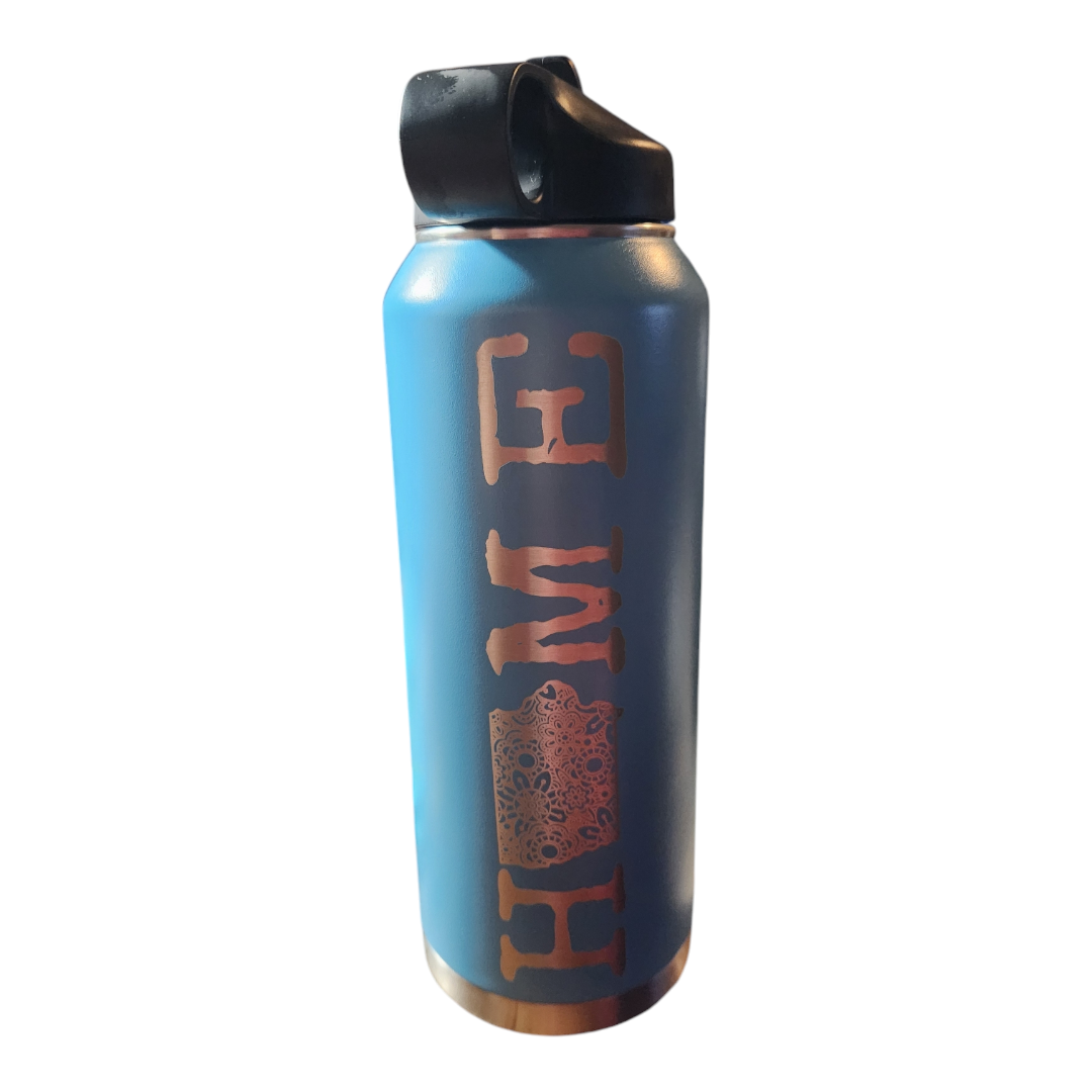 Mandala State Home Water Bottle