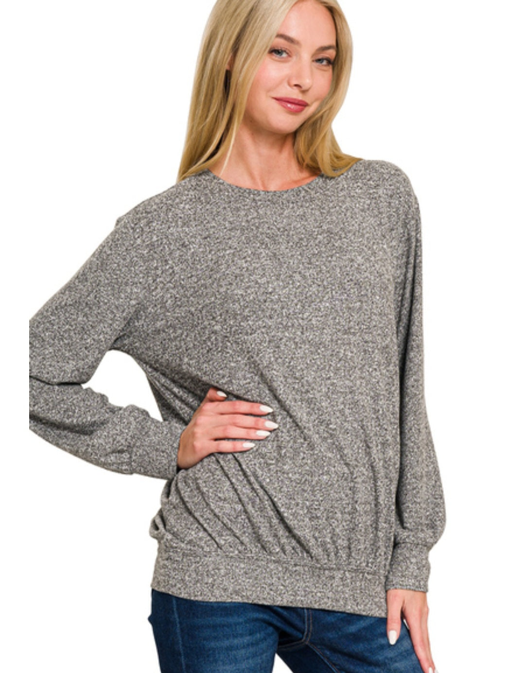 Melange Pullover