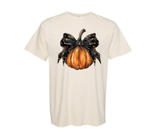 Bow Pumpkin Graphic Tee