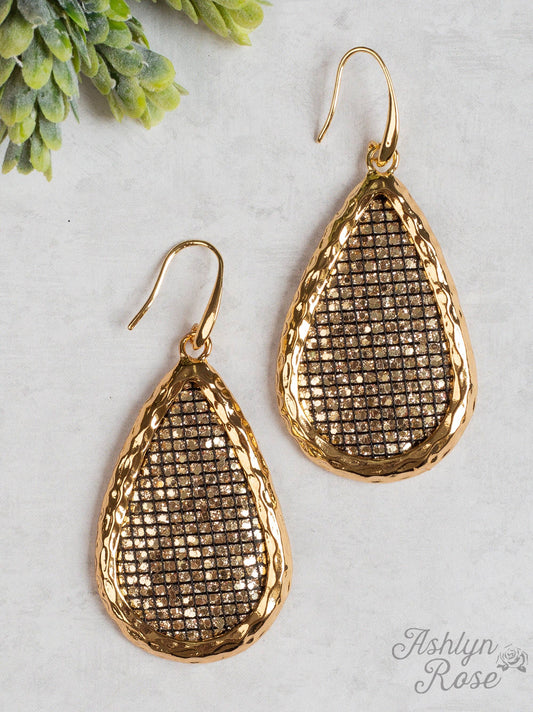 Believe in Love Teardrop Earrings